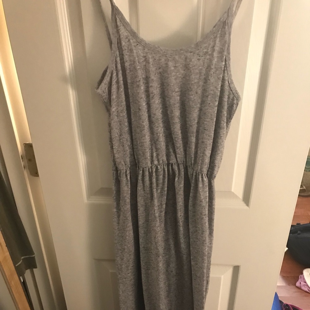 H&M grey maxi dress